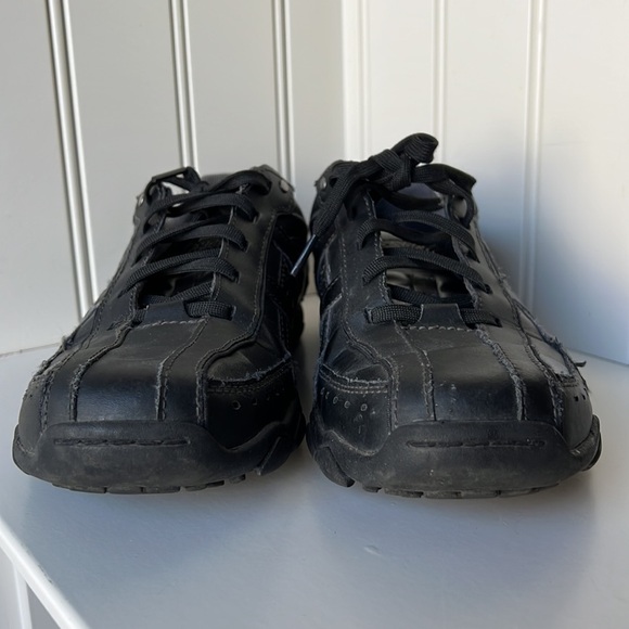 SKECHERS Black Diameter Murilo Oxford Shoe Size 8 - Picture 8 of 14